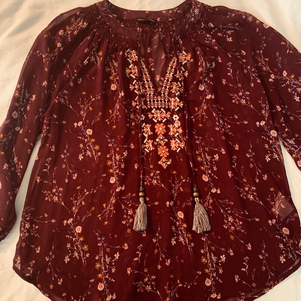 Boho 3/4 Sleeve Top
